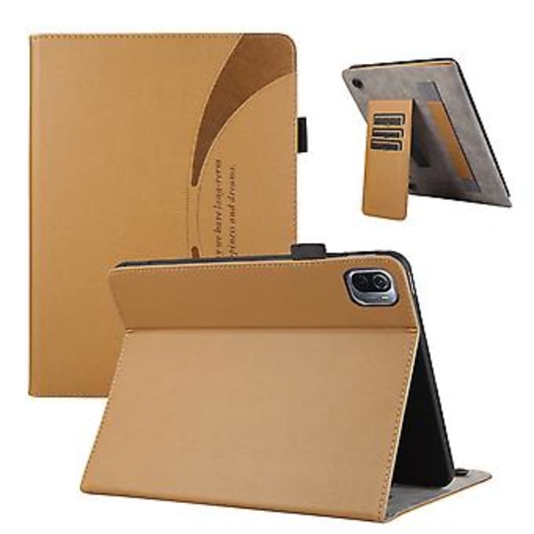 Sucker Läderfodral för Xiaomi Pad 5 / 5 Pro (Brun)