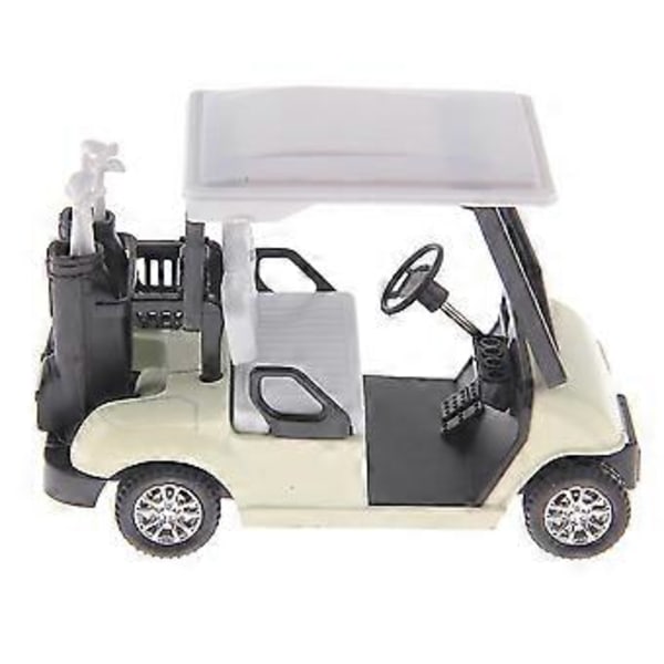 Poikien leluauto, vedettävä simulaatioautomalli, metalliseos, vedettävä golfkärry (punainen)