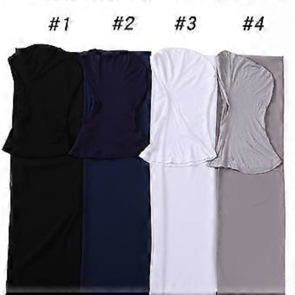 Hijab för Kvinnor Flickor Mode Muslimsk Hijab Sjal Huvudduk för Födelsedag Eid al-Fitr Shahadah Ramadan Bön (7 ljus khaki)