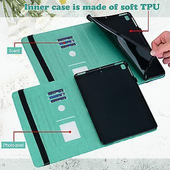 Tree & Deer Tablet Etui til Lenovo Legion Y700 (Grøn)