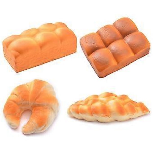 Keinotekoinen leipäsimulaatio ruokamalli valokuvaus rekvisiitta väärennettyjä malleja (suuri croissant)