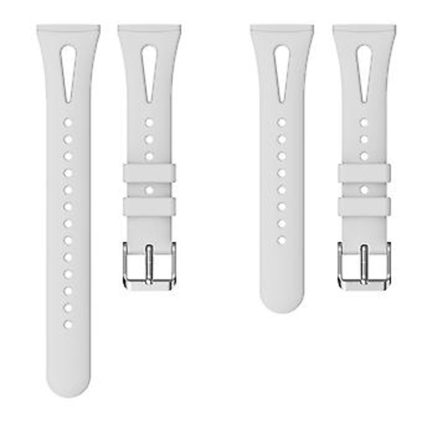 Silikonarmband för Fitbit Versa 3 / 4, Storlek S (Grå)