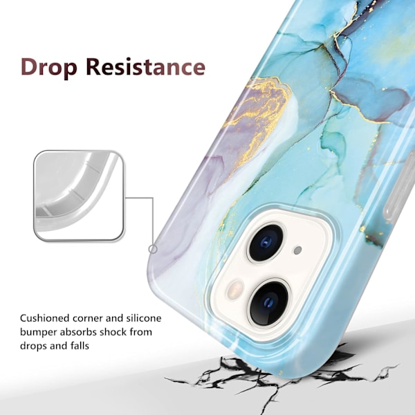 iPhone 13 Etui TPU Gel Cover Slim Blød Beskyttende Case Skal