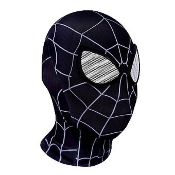 Halloween Spider-Man Mask Superhjältemasker Karneval Cosplay Kostym Mask Lycra Tyg Material (B)
