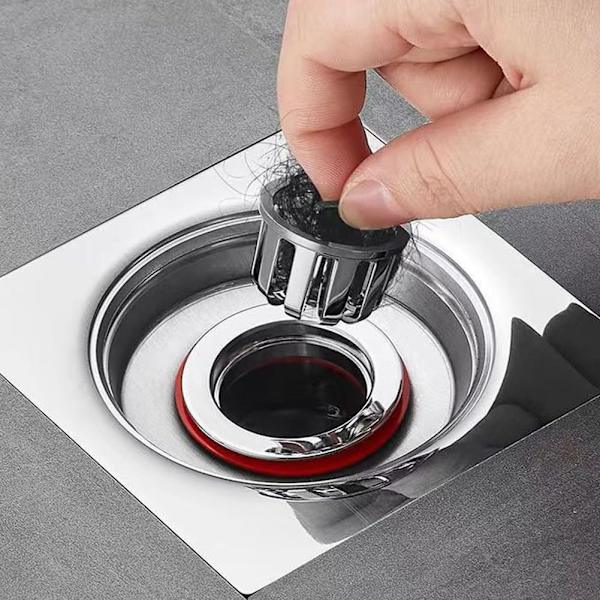 2-pack Passar för 40-50mm Avloppssäker Golvavloppskärna, ABS Showe