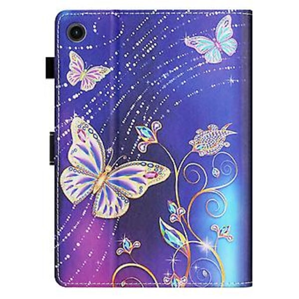 Syet Tablet Etui til Samsung Galaxy Tab A9 (Sommerfugl)