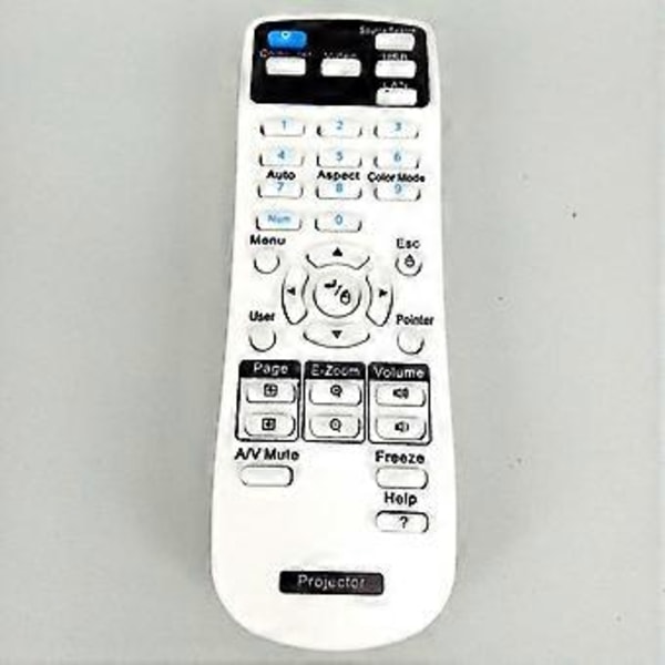 Fjärrkontroll för Epson 154720001 Projektor