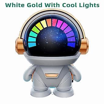 Astronaut Trådløs Bluetooth Højttaler Tws Sød Desktop Rumrobot Subwoofer Bluetooth Højttaler til H