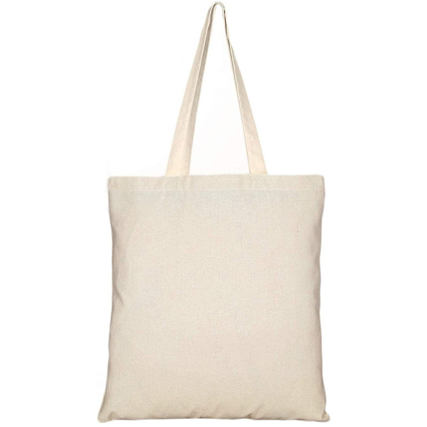 Tot Tote Bag Bomull - liten bomullstyg Tote Bag Bomullsväska - s