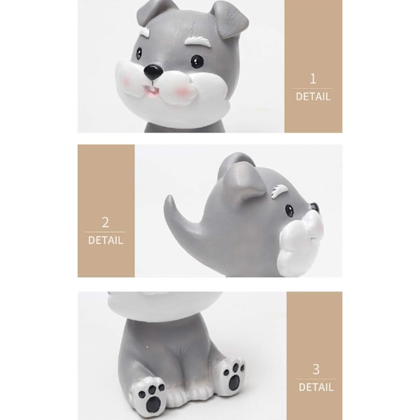 1PC Schnauzer-silmälasiteline Aurinkolasiteline Luku silmälasit Ho