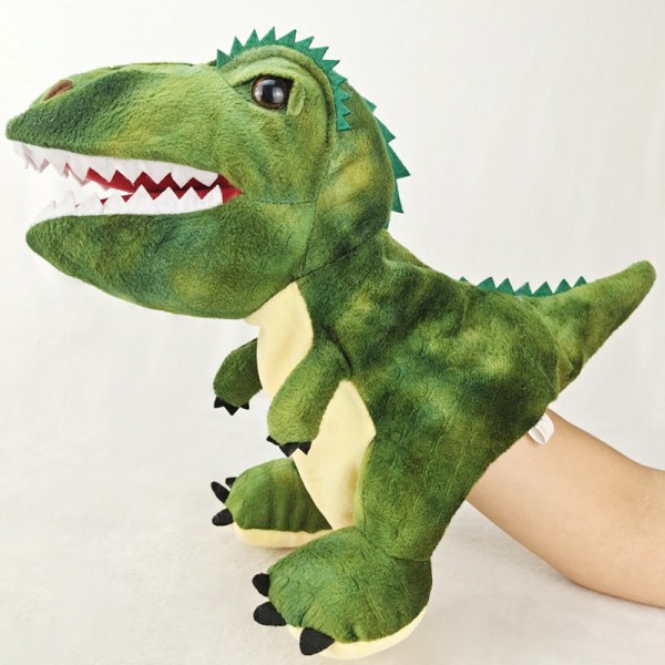 (A)Dinosaurie Plyschleksaker Ankylosaurus Handdocka Simulering Dinosaurie Plyschleksak Realistisk Docka, Söta R