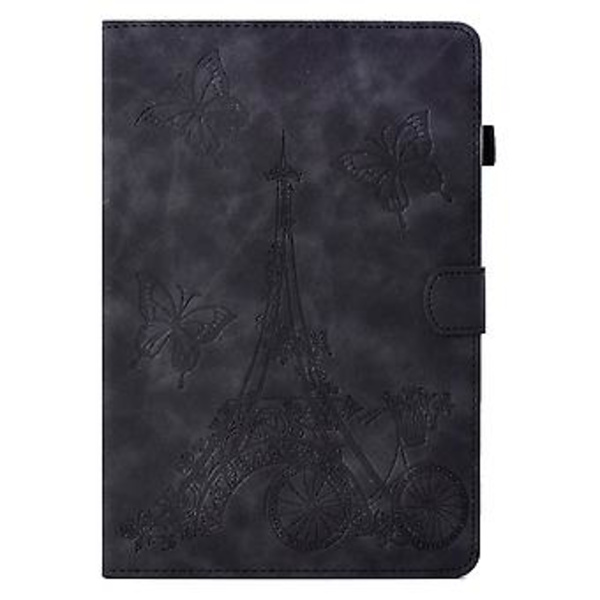 Tower Læder Tablet Etui Til Samsung Galaxy Tab A9+ (Sort)