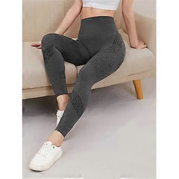 Træningsbukser til kvinder, Gym Scrunch Butt Butt Bukser (M Sort)