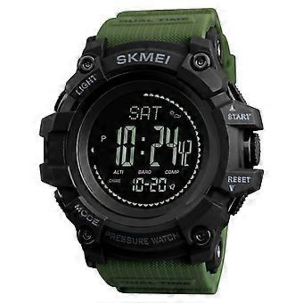 SKMEI 1358 30m Vandafvisende Digitalt Ur Grøn