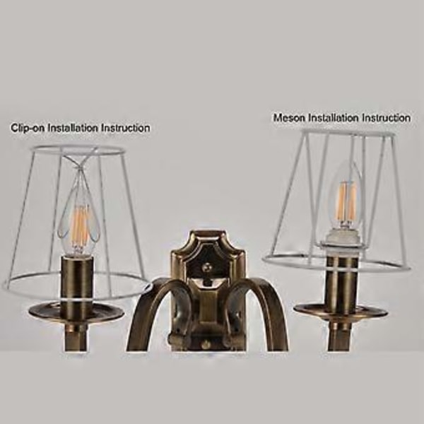 3 st E14 Lampskärm Modern Tyglampskärm för Matsal Sovrum Korridor Kök