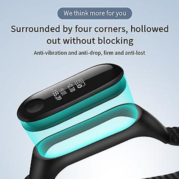 Nylonvævet Urrem Til Xiaomi Mi Band 7 Til Xiaomi Mi Band 7 (Farverig)