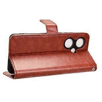 För OnePlus Nord CE3 5G/Oppo K11 5G Plånboksfodral Stativ Läderfodral (Stil C)