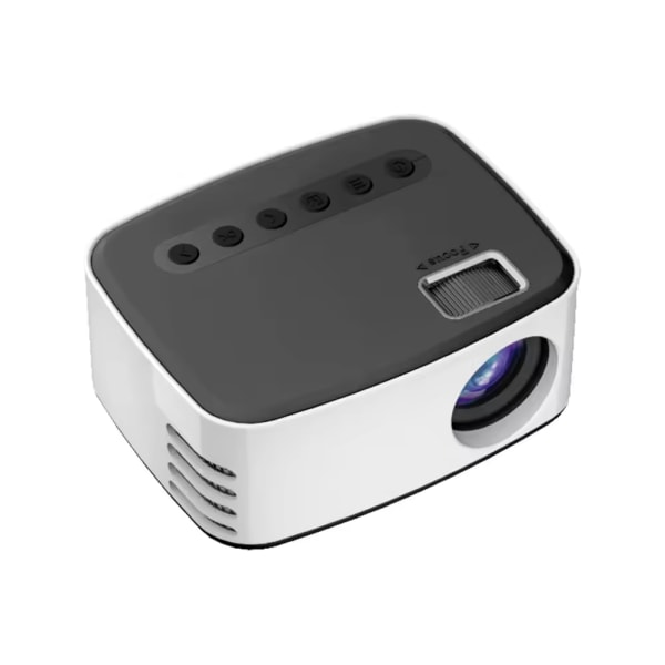 Bärbar HD LCD-projektor Mini-telefonsynkroniseringsskärmsspegelprojektor