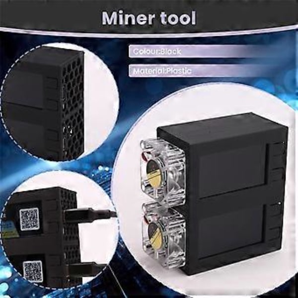 For NerdMiner V2 Miner 78KH/Sx2 Dubbelskärm BTC Solo Lotteri Miner Bitcoin Nerd Miner Lotteri Miner
