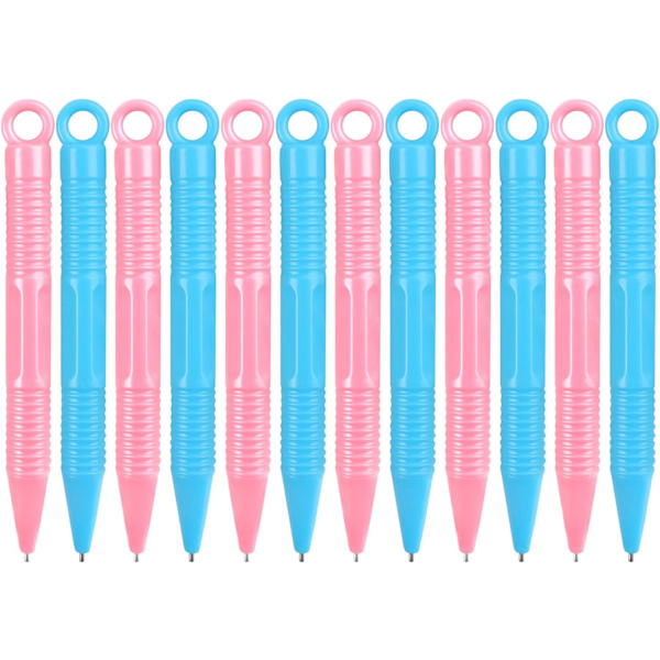 (Tilfeldig farge) 12 stk magnetiske penner for magnetiske tegnetavler