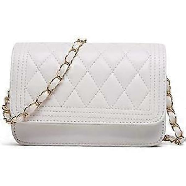 Vinter Ny Mote Casual Dame Messenger Bag Skulderveske Jenter Håndveske (Hvit)
