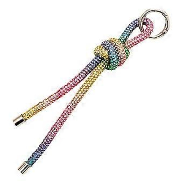 Blændende Rhinestones Telefonarmbånd Moderigtige Diamanter Nøglesnor Unik Taske Dekoration til Sofistikerede Kvinder Piger color( color)