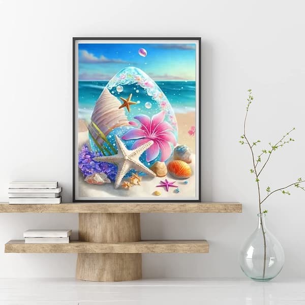 Diamantmaleri til voksne, 30x40cm 5D Diamantmaleri Fuld Bea