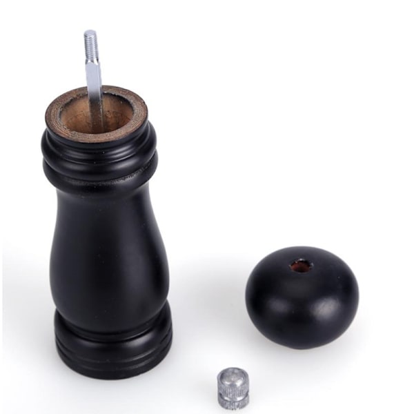 Pippurimylly Musta 15,3 cm Korkea Suuri Pippurimylly Puu Uudelleen