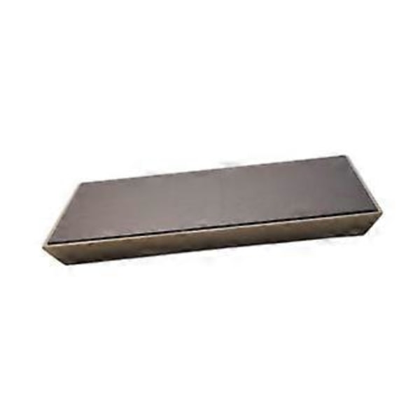 Smykkevitrine Øreringebakke Kæder Vitrineskab Bordplade Vitrineskab PU Læderbakke til Smykkebutik Shoppingcenter Disk Butik (25x35x3cm Skrå stil)
