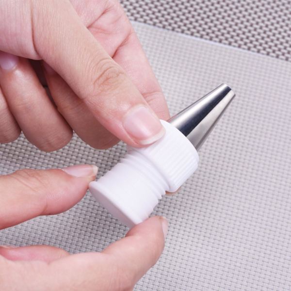 Standard koblinger i plast for kakedekorering