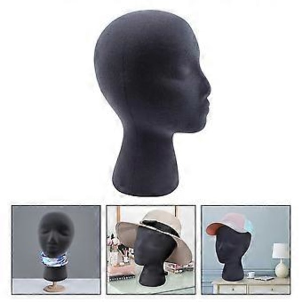 1 st Mannekänghuvud Modell Kvinnligt Huvud Modell Display Perukhuvud Modell för Salong