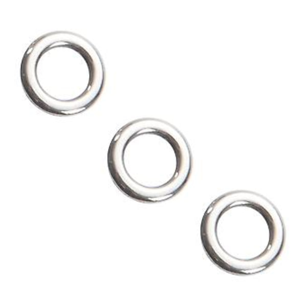 Fiskeri Solid Ring Jigging Fiskeri Tilbehør Den Bedste 304 Rustfrit Stål Meget Test 1#