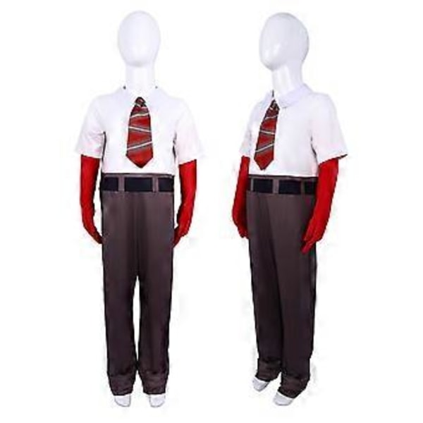 Insidan Ut 2 Cosplay Kostym Party Maskerad Jumpsuit Nattlinne för Män Kvinnor (170 Ilska)