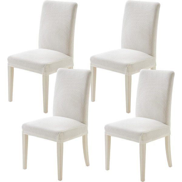 Moderna Dining Chair Slipcovers Indoor Stretch Chair Slipcovers Wh
