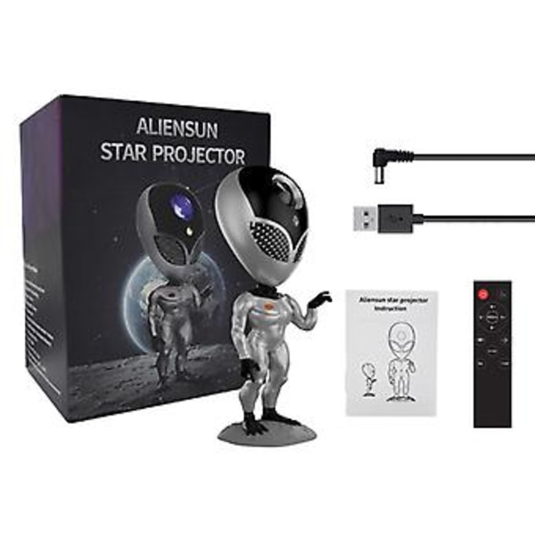 YHD001 Alien Stjerneprojektionslys Atmosfærisk Natlys
