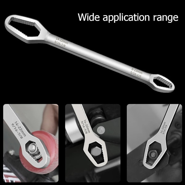 8-22mm Universal Torx-nøkkel Selvstrammende Justerbar Briller W