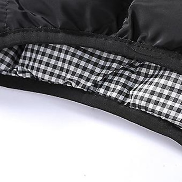 Fianao Plus Size Miesten Talvi Fashion Lyhythihainen Ruudullinen Vuori Lämmin Alasinliivi (L Khaki)