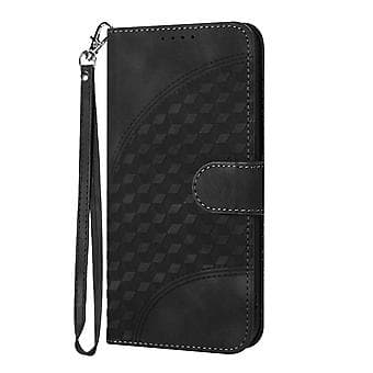Elefant Præget PU-etui til Samsung Galaxy Z Fold5 5G (Sort)