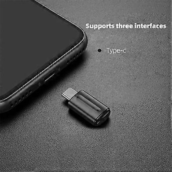 Typ C för Smart App-kontroll Mobiltelefon Fjärrkontroll Infraröda Apparater Adapter för (Silver)