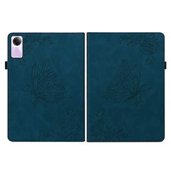 Læder Tablet Etui Til Xiaomi Redmi Pad SE 11 tommer (Blå)