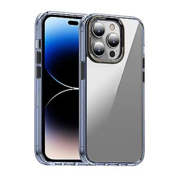 Glasfodral för iPhone 14 Pro (Blå)
