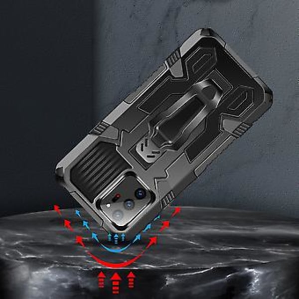 Shockproof PC + TPU-etui til Samsung Galaxy Note20 (Grøn)