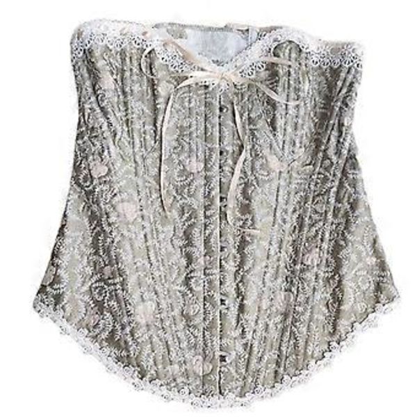 Selkäsidonnainen korsettitoppi naisille, vartaloa muotoileva, nauhoitettu vyötärömuotoilija, viktoriaaninen korsetti, aprikoosi XXXL (XXXL aprikoosi)
