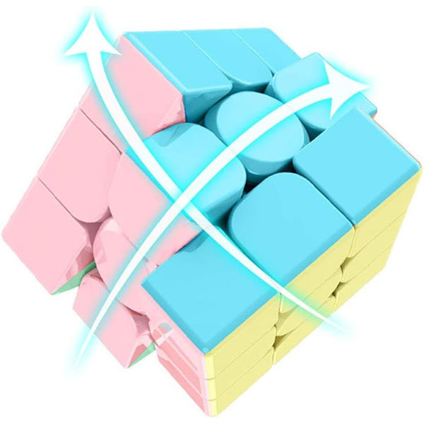 3x3 taikakuutio, värikäs nopeuskuutio 3x3 nopeuskuutio (hyytelö)