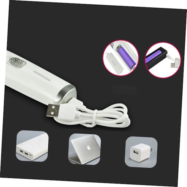 1 set husdjurstillbehör husdjurshårklippare USB-laddning husdjurshårstrimmer