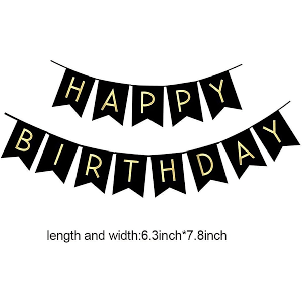 Onnitteluilmapallot ja 5 kpl konfettipalloa, Happy B
