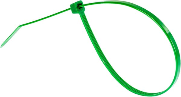 Kabelbindere - Grønn - 100 stk - 300mm x 3.6mm - UV-bestandig K