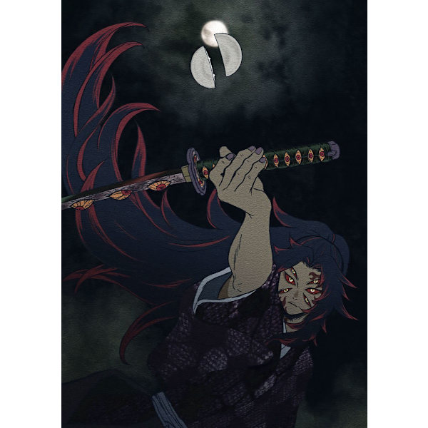 30 × 40 Ninja-timanttimaalaus kuun alla (30 * 40, 1 kpl)