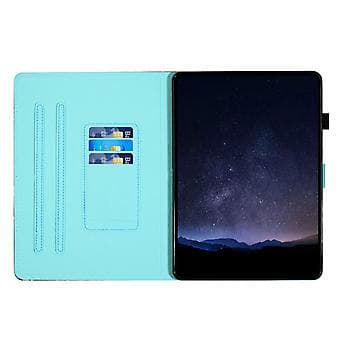 Målat Läderfodral för Samsung Galaxy Tab A 8.0 T350 (Tiger)