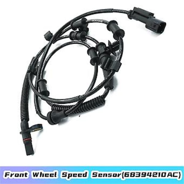 2 stk. Hjulhastighedssensor ABS-sensor 68394210AD, 68404545AA til 2.0L L4